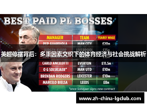 英超停摆背后：多重因素交织下的体育经济与社会挑战解析